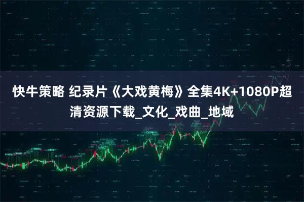 快牛策略 纪录片《大戏黄梅》全集4K+1080P超清资源下载_文化_戏曲_地域